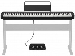 CASIO CDP-S150BK цифровое фортепиано + тройная педаль